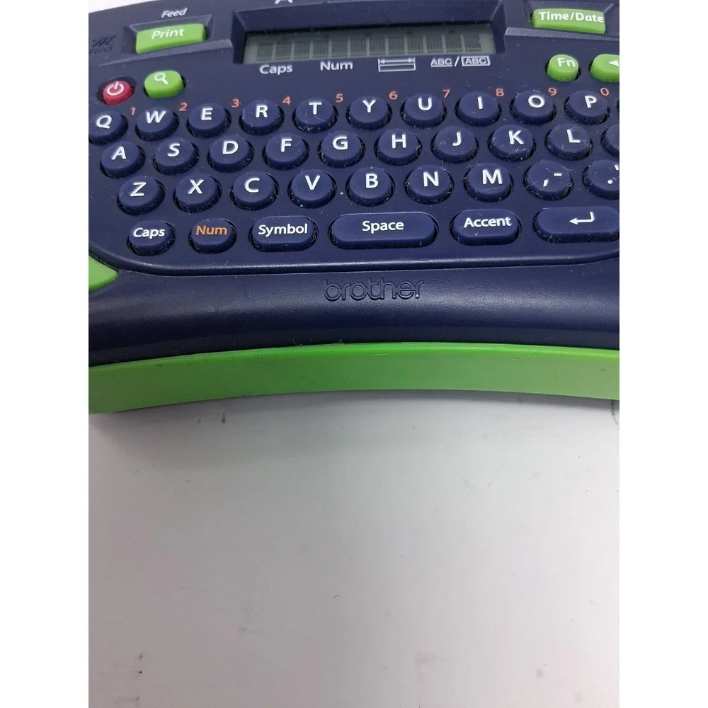 Brother PT-80 P-touch Electronic Labeling System Tested Working Q